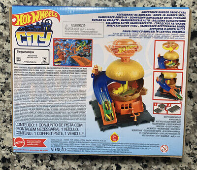 Mattel - Hot Wheels City Downtown Burger Drive-Thru 2022