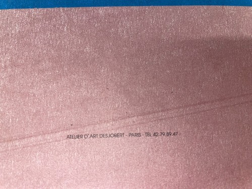 RAYMOND SAVIGNAC 1995 PONT DE NORMANDIE AFFICHE ORIGINALE - Picture 4 of 4