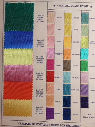 1939 GLADSTONES FABRIC GUIDE / ORDER FORMS CLOTH SWATCHES DANCE RARE BOOK 03991 - Picture 6 of 22