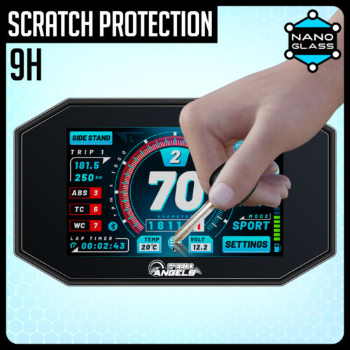 BMW F 900 XR (2020+) NANO GLASS Dashboard Screen Protector x 2 - Picture 2 of 7