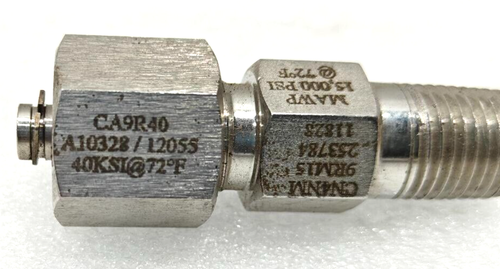 LOT OF 2 SWAGELOK CA9R40 316 SS IPT SERIES CAP NEW FAST SHIPPING - Picture 2 of 6