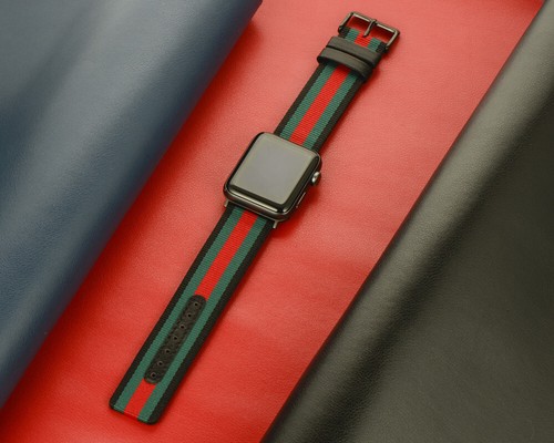 Luxury Leather Watch Band Strap For Apple Watch Ultra 2 49mm 10 9 8 7 6 46mm 42 - Picture 14 of 21