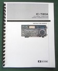 ICOM IC-720A Instrukcja - Pokrowce na karty premium i papier 32 funty!