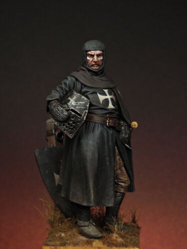 SK Miniatures Deutscher/Mittelalterlicher Ritter 1256 75 mm unbemaltes Harz-Kit MIKE LEER - Bild 3 von 11
