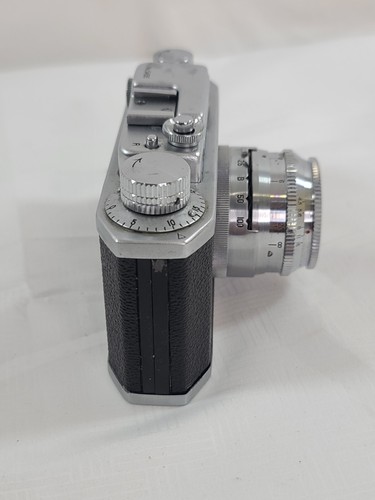 Vintage SOLIGOR 45 Camera f 40mm 4.5 # 5338 with Case ๐ฅ๐ฅ 1950s - Picture 8 of 22