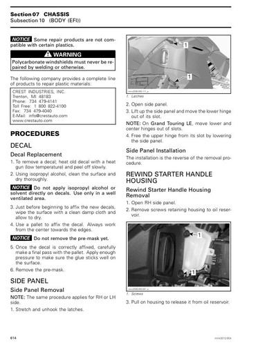 Manual de servicio Skidoo RENEGADE | 2023 | CD O USB - Imagen 13 de 15
