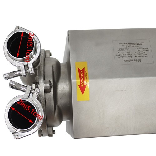 2HP Self Priming Return Pump Gas Beverage Liquid Return Pump 3T/h Food Grade110V - Picture 15 of 24