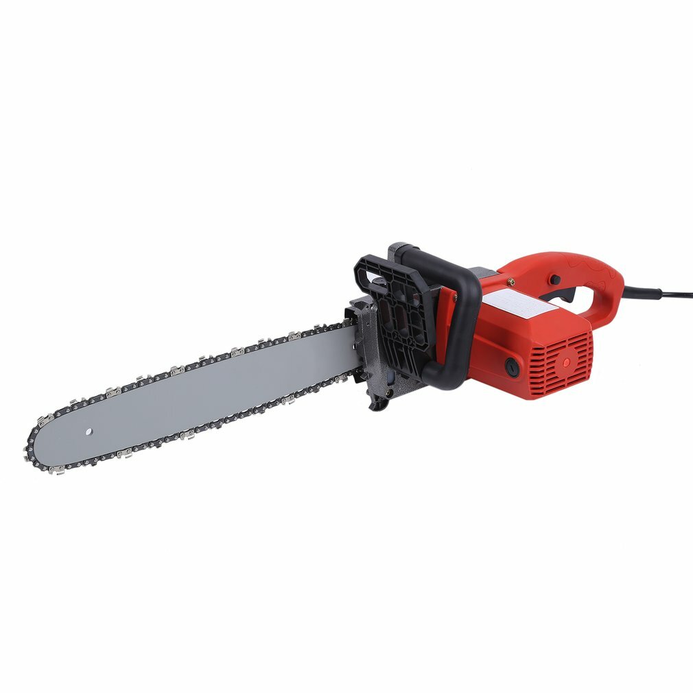 Verstellbar Elektro Kettensäge 2350W Motorsäge 40,5cm Schnellverschluss
