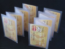 WALLET INSERTS SET OF 2 ACCORDIAN STYLE CARD PICTURE HOLDER