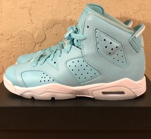 air jordan 6 retro gg 543390 407 womens still blue white size 6y ebay 6y size in womens