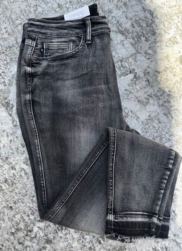 NUEVO CON ETIQUETAS - Talla 15 - Jeans Judy Azul Denim Cintura Alta Calce Ajustado Gris Estilo # JB88165 - Imagen 1 de 4