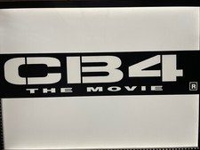 Vintage 1993 CB4 Movie Theater Mylar Poster 5x25 Film Chris Rock Charlie Murphy