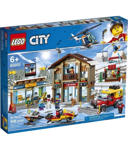 *BRAND NEW* Lego City 60203 Ski Resort BNIB Retired Set x 1 - 第 9/9 張圖片