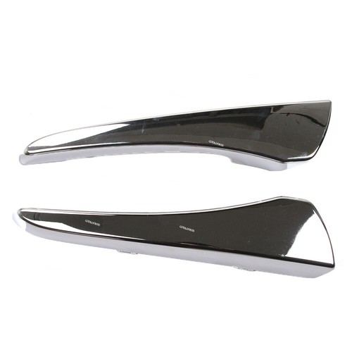 2Pcs Left & Right Bumper Trim-Molding Chrome Lower For 2012 to 2015 JAGUAR XF - Picture 2 of 6
