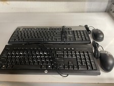 HP Wired Keyboard And Mouse 2 Sets