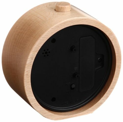 Lemnos RIKI Alarm Clock Natural WR09-15NT Table Clock NEW from Japan - Picture 3 of 3