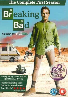 Breaking Bad (2008) DVD, Die Komplette Erste Staffel, Bryan Cranston, Aaron Paul