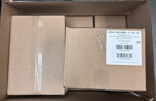 Pokémon TCG - Prismatic Evolutions Surprise Box Case 7 CASES TOTAL SEALED