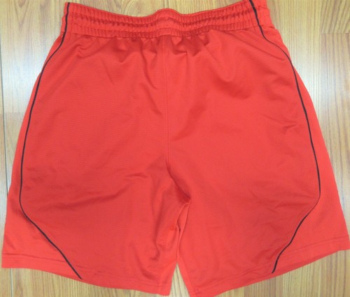 PANTALONES CORTOS DEPORTIVOS NIKE DRI-FIT POLIÉSTER ROJOS Y NEGROS TALLA GRANDE, L - Imagen 4 de 4