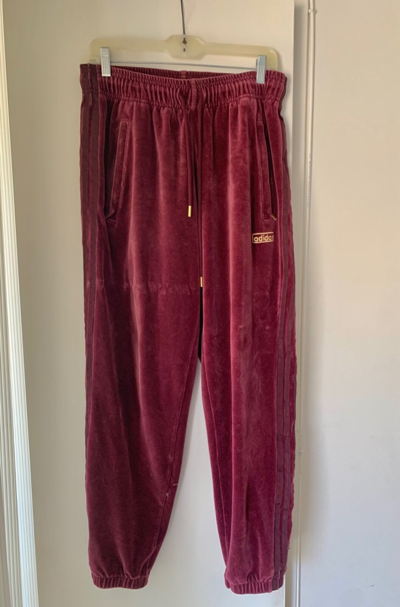 LAST DROP* Vintage Adidas Velour Three Stripe Track Suit | eBay