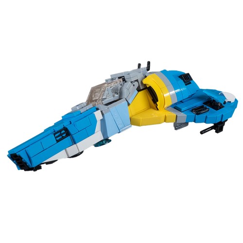 Custom MOC FEISAR Ship XL-15 Space Ship Model 559 Bricks from Racing Video Game - Picture 3 of 4