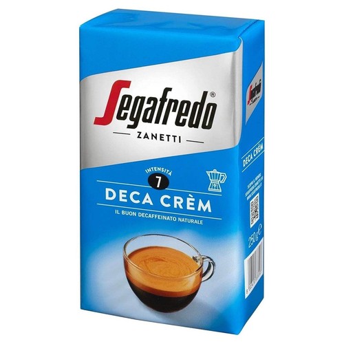 Segafredo Deca Crem Decaffeinated Ground Coffee - 1 Pack of 250g - Picture 2 of 4
