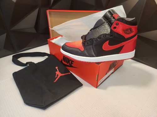 Air Jordan 1 Retro High OG 'Satin Bred' 2023 Sneaker 11W/9,5M. Bestätigte Bestellung - Bild 9 von 17