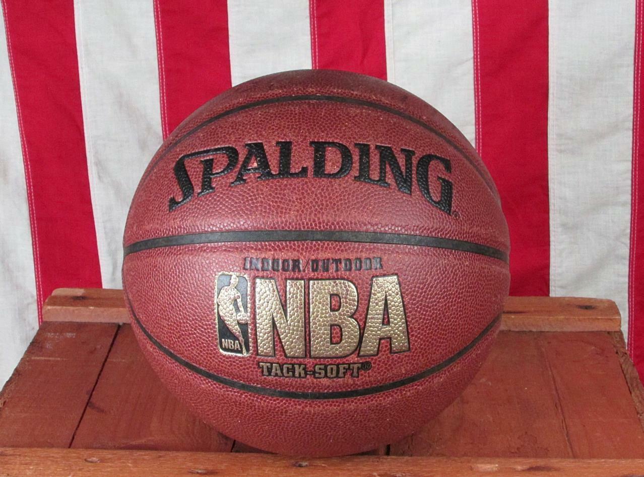 Vintage Spalding NBA Official Basketball Indoor Outdoor Ball Pro ...