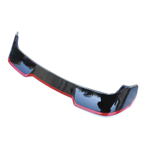 For Honda CR-V 2023-25 Glossy Black & Red Rear Roof Spoiler Lip Tail Wing - Picture 3 of 4