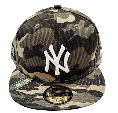 New NY Yankees New Era Camo Armed Forces Day OnField 59FIFTY Fitted Hat 7 3/4 - Picture 13 of 13