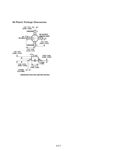 [12szt] HP/Agilent SOT-86 MMIC DC-2,5GHz Wzmacniacz RF MSA-0286, 386, 786 (każdy po 4) - Zdjęcie 9 z 12