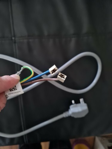 Genuine Beko Washing Machine Power Supply Cord 2836390900 - Picture 3 of 4