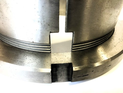 SKF Bearing Adapter Sleeve With AN-38 Lock Nut S-38X7 NOS - Picture 4 of 9