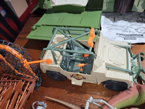 Vintage 90s Jurassic Park Kenner Dinosaur Figure Weapons Vehicle Accessories Lot - Picture 7 of 12