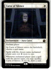 Curse of Silence Innistrad: Midnight Hunt Regular MTG NM