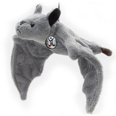 KUSCHELTIERE*BIZ Fledermaus Kuscheltier grau Fransenfledermaus Zwergfledermaus Plüschtier DORA
