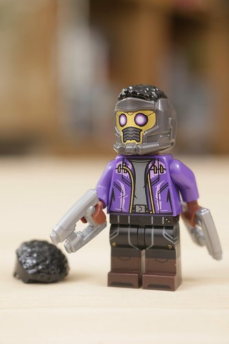 Minifigura coleccionable de T'Challa Star-Lord Lego Marvel 71031  - Imagen 4 de 4