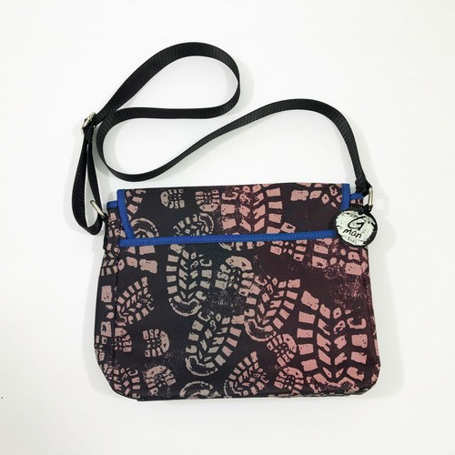 Treska G Man Canvas Schultertasche 12x10x3 cm - Bild 2 von 5