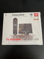 VisionTek TV Wonder HD 650 USB HDTV Tuner New in open Box