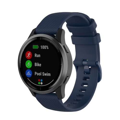 For Garmin Vivoactive 4 Silicone Wristband 22mm Replacing Watch Band Strap - Picture 4 of 22