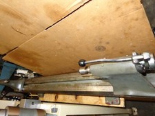 BENCH CENTER 52" OAL 34" BETWEEN CENTERS MT#2 CARBIDE CENTERS 13" DIA.