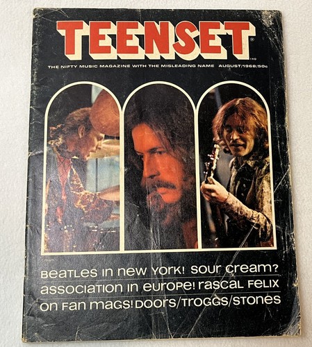 TeenSet Teenset August 1968 Vol 4 No 8 Cream Cover #2 - Imagen 1 de 4