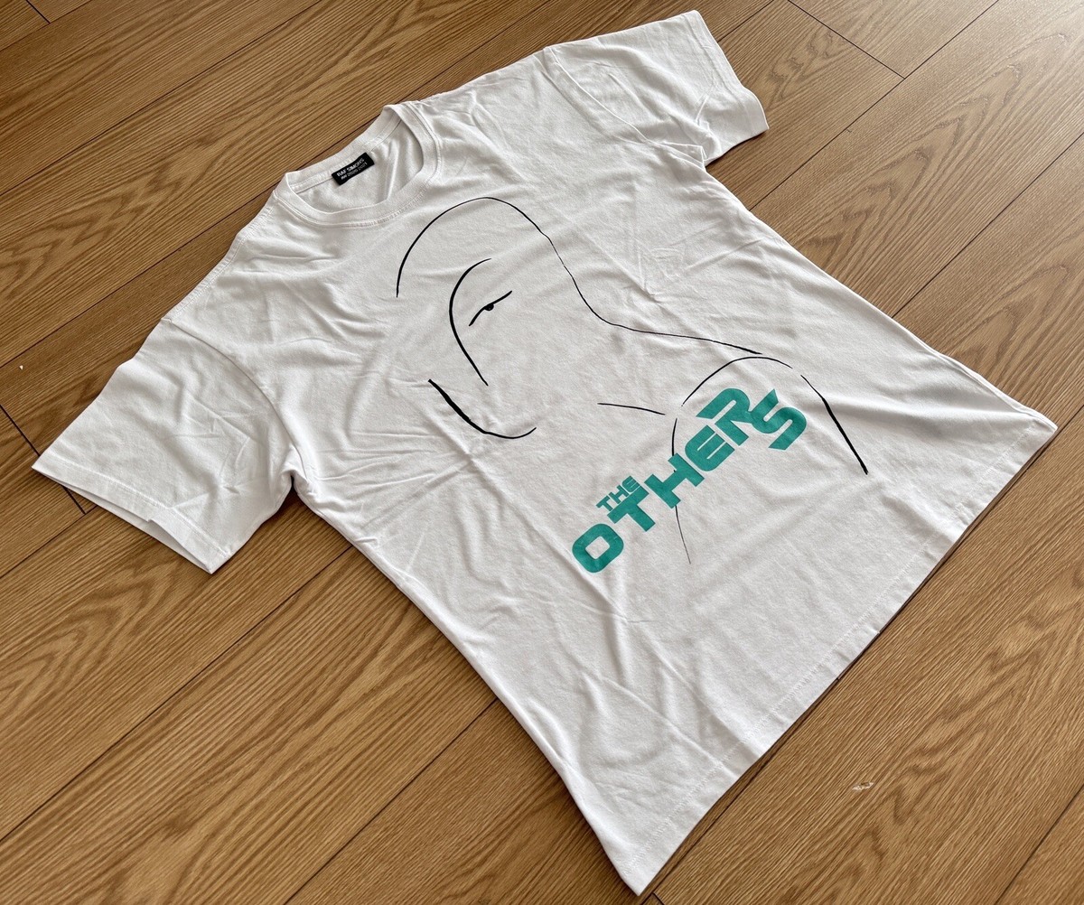 RAF SIMONS Medium Size T-shirt THE OTHERS Printed Logo White
