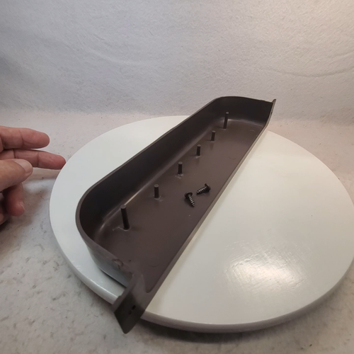 Vintage Singer Sewing Machine Cabinet Door Plastic Spool Caddy w/screws - Video 1 of 1