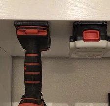 4 Complete sets (8pcs) of Battery and Tool holders for Black and Decker 20v.