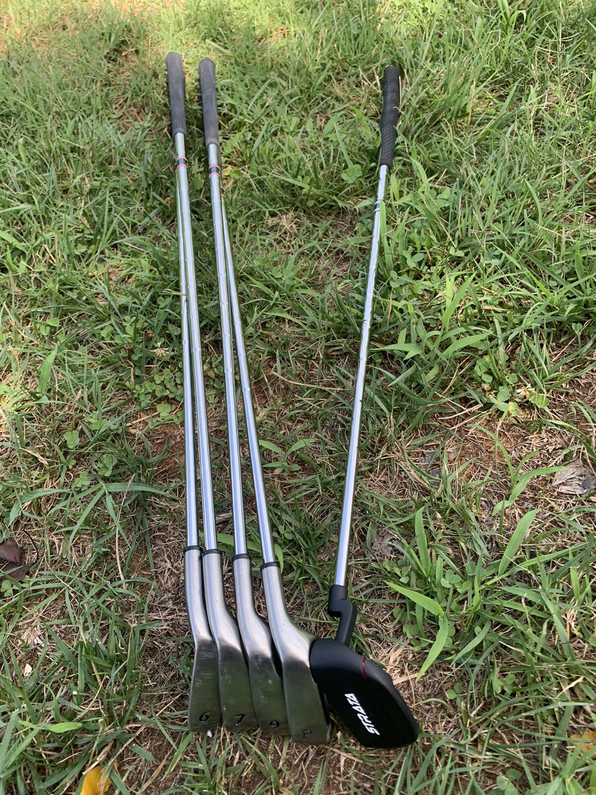 Callaway Strata Golf Club Set 6,7,9,Pw,Putter Steel RH eBay