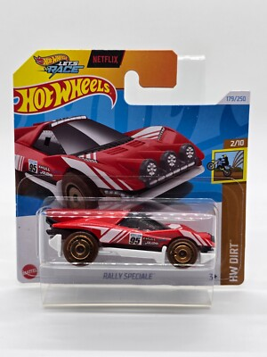 #ad #ad 2024 Hot Wheels #179 HW Dirt 2 10 Let#x27;s Race Rally Speciale Red Short Card $10.00