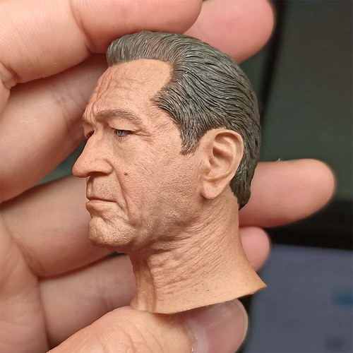 1:6 Kopf Skulptur Robert De Niro Pate für 12" männlichen Soldaten Actionfigur Körper - Bild 2 von 6