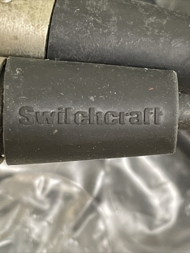 Vintage RAPCO RSMCA Balanced Line Mic Cable By BELDRN w/SWITCHCRAFT XLR 3 Pin - Picture 4 of 6
