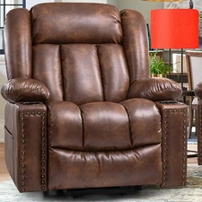 Large Power Lift Chair Recliner for Elderly with Heated and Massage